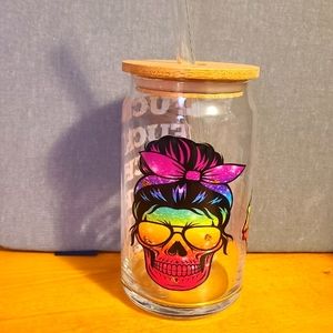 Beer glass can cup